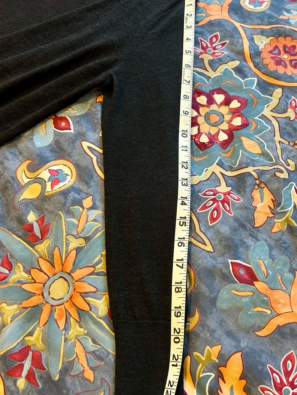 Halogen Black Longline Open-Front Cardigan - Picture 4 of 6